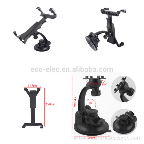 Universal Vehicle Adjustable Windshield Suction Mount Cradle For iPad Air ePad XOOM and 7-10" Table PC